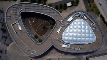Foto mit Drohne: Architekturfotografie und Immobilienfotografie in Dortmund