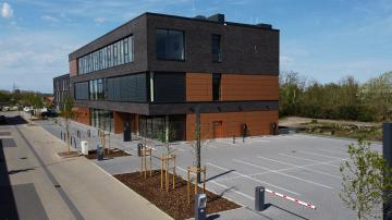 Foto mit Drohne: Architekturfotografie und Immobilienfotografie in Dortmund
