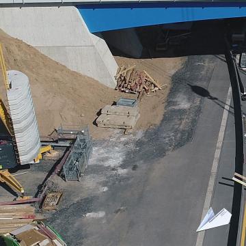 Foto mit Drohne: Baustellendokumentation Luftaufnahmen (Fotos und Videos) mittels Drohne