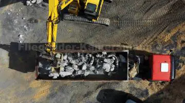 Foto mit Drohne: Baustellendokumentation mit Fotos / Aufnahmen Ihrer Baustelle in Bochum