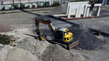 Foto mit Drohne: Baustellendokumentation mit Fotos / Aufnahmen Ihrer Baustelle in Bochum