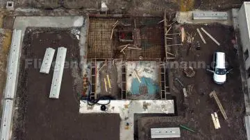 Foto mit Drohne: Baustellendokumentation mit Fotos / Aufnahmen Ihrer Baustelle in Bochum
