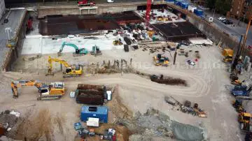 Foto mit Drohne: Baustellendokumentation mit Fotos / Aufnahmen Ihrer Baustelle in Bochum