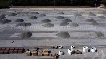 Foto mit Drohne: Baustellendokumentation mit Fotos / Aufnahmen Ihrer Baustelle in Bochum