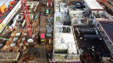 Foto mit Drohne: Baustellendokumentation mit Fotos / Aufnahmen Ihrer Baustelle in Bochum