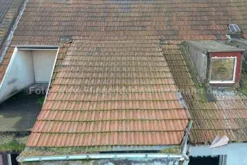 Foto mit Drohne: Dachinspektion mit Drohne in NRW - Luftaufnahmen für Dachkontrolle, effizient, sicher und kostensparend