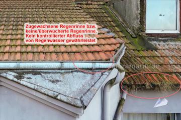 Foto mit Drohne: Dachinspektion mit Drohne in NRW - Luftaufnahmen für Dachkontrolle, effizient, sicher und kostensparend