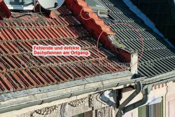 Foto mit Drohne: Dachinspektion mit Drohne in NRW - Luftaufnahmen für Dachkontrolle, effizient, sicher und kostensparend