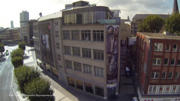 Drohnenaufnahmen von Baltz in der Bochumer Innenstadt