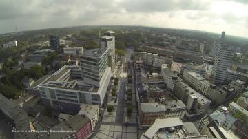 Drohnenaufnahmen von Baltz in der Bochumer Innenstadt