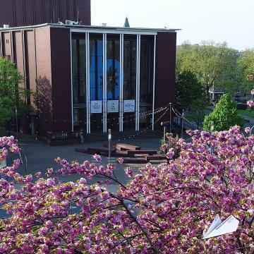 Luftaufnahmen mit Drohne vom Schauspielhaus Bochum