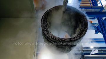 Foto mit Drohne: Drohnenflug in Industrieanlage in Dortmund – Moderne Luftaufnahmen für Unternehmen