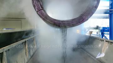 Foto mit Drohne: Drohnenflug in Industrieanlage in Dortmund – Moderne Luftaufnahmen für Unternehmen