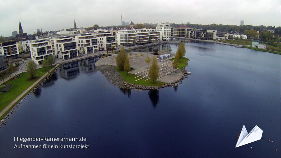 Luftbildaufnahmen mit Quadrocopter im Ruhrgebiet