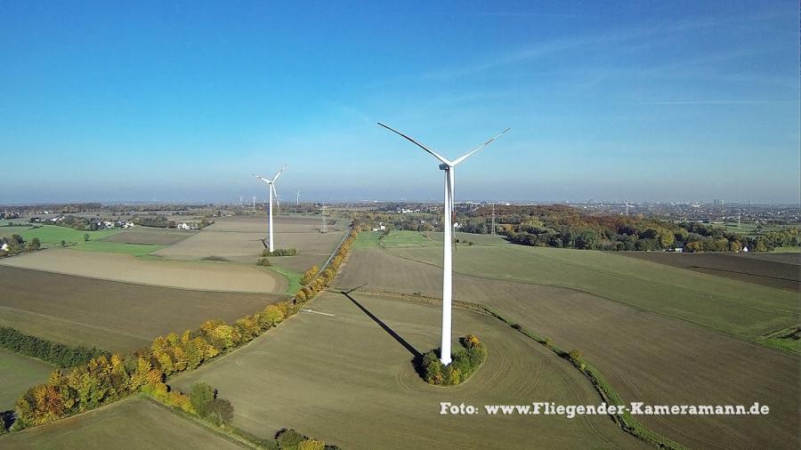 Luftbildaufnahmen mit Quadrocopter im Ruhrgebiet