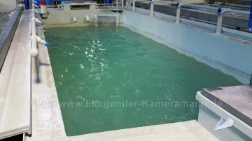 Foto mit Drohne: Drohnenflug in Industrieanlage in Düsseldorf – Professionelle Indoor-Luftaufnahmen