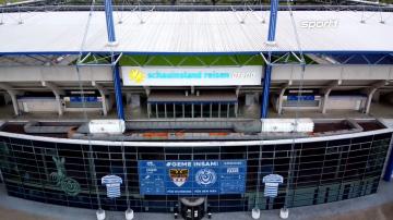 Luftaufnahmen in Duisburg für SPORT1-Produktion