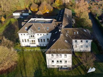Foto mit Drohne: Drohnenbild einer Gewerbeimmobilie in Gelsenkirchen