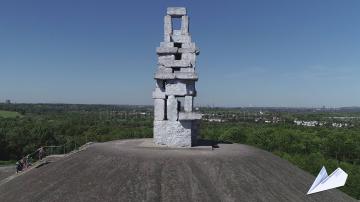 Foto mit Drohne: Kameradrohne mit Blick auf Gelsenkirchen für hochauflösende Luftbilder und Luftaufnahmen (Fotos und Videos)