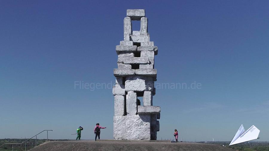 Kameradrohne mit Blick auf Gelsenkirchen für hochauflösende Luftbilder und Luftaufnahmen (Fotos und Videos)