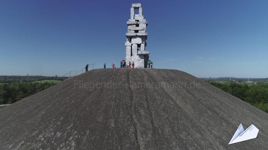 Kameradrohne mit Blick auf Gelsenkirchen für hochauflösende Luftbilder und Luftaufnahmen (Fotos und Videos)