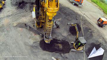 Foto mit Drohne: Kameradrohne Baustelle Nähe Haltern für hochauflösende Luftbilder und Luftaufnahmen