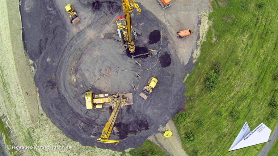 Kameradrohne Baustelle Nähe Haltern für hochauflösende Luftbilder und Luftaufnahmen