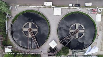Foto mit Drohne: Kameradrohne im Landschaftspark Duisburg-Nord in der Nähe von Moers für hochauflösende Luftbilder und Luftaufnahmen (Fotos und Videos)
