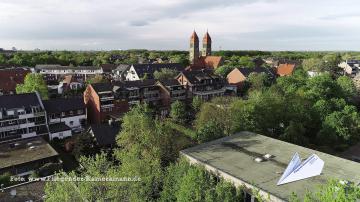 Foto mit Drohne: Luftaufnahmen mit Drohne in NRW: Drohnenaufnahmen aus dem Münsterland