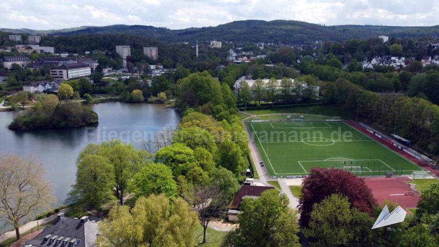 Luftaufnahmen mit Drohne in NRW: Drohnenaufnahmen in Iserlohn im Märkischen Kreis