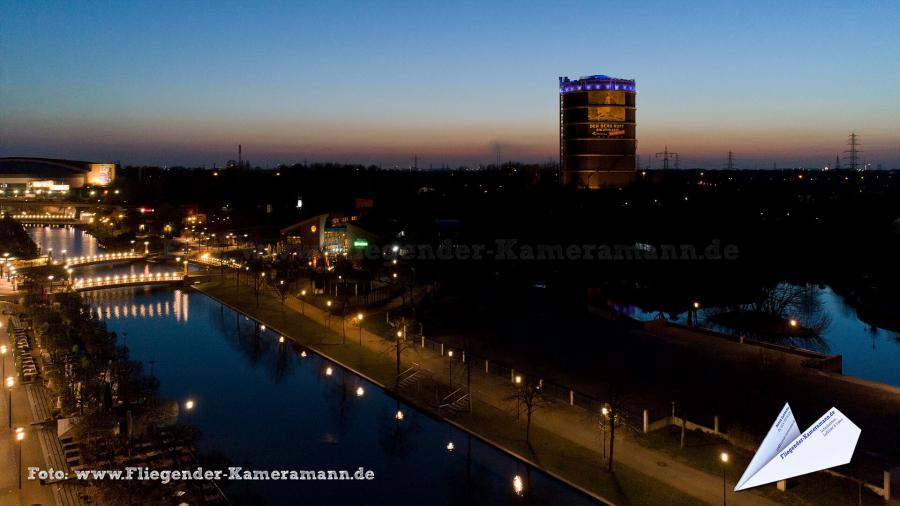 Luftaufnahmen mit Drohne am Centro Oberhausen