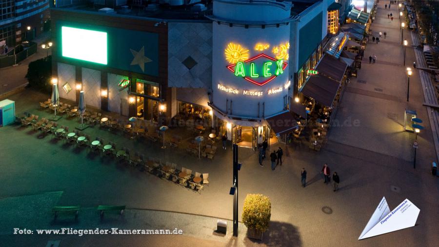 Luftaufnahmen am Centro Oberhausen mit Drohne