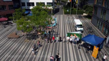 Foto mit Drohne: Luftbilder für die Aktion „fragEltern!“ in Solingen