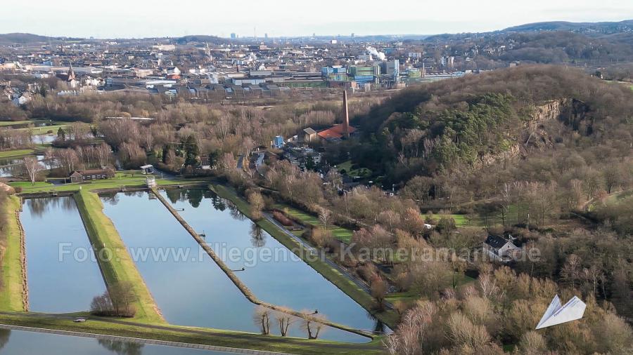 Luftaufnahmen vom Freizeitzentrum Kemnade in Witten mit Drohne