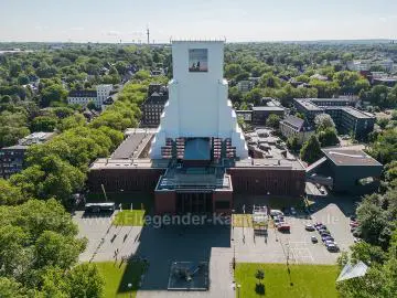 Foto mit Drohne: Drohnenaufnahmen am Deutschen Bergbau-Museum Bochum