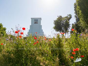 Foto mit Drohne: Drohnenaufnahmen am Deutschen Bergbau-Museum Bochum