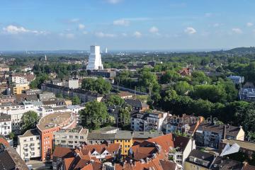 Foto mit Drohne: Drohnenaufnahmen am Deutschen Bergbau-Museum Bochum