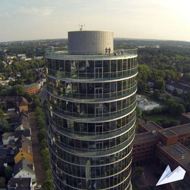 Exzenterhaus Bochum Luftaufnahme 