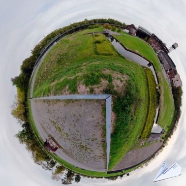 360 Grad Westpark Jahrhunderthalle Bochum Tiny Planet 