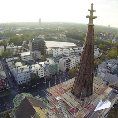 Kirchturmspitze Marienkirche Bochum Musikzentrum 