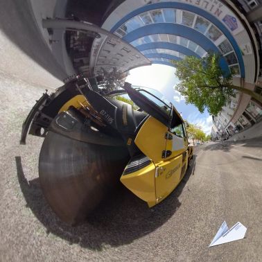360 Grad Straßenbau Bochum Luftaufnahme 