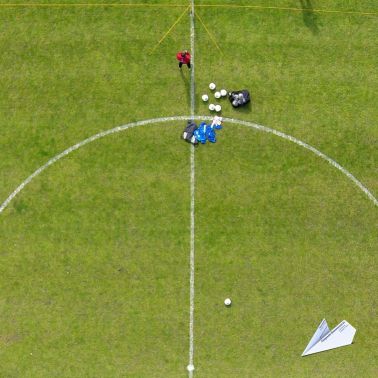 VfL Bochum Training Luftaufnahme 