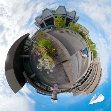 360 Grad Audimax Ruhruni Bochum Tiny Planet 