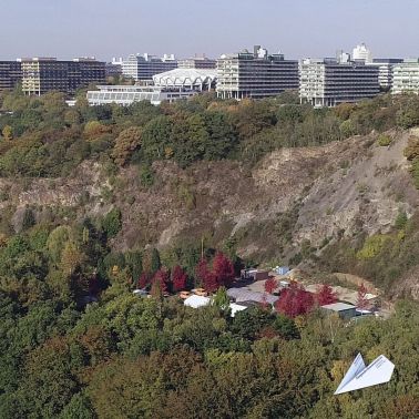 Lottental Ruhr Universitaet Bochum Luftaufnahme 