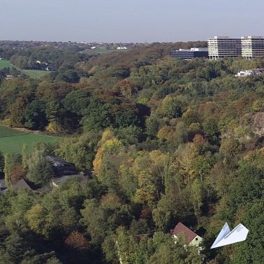 Lottental Ruhr Universitaet Bochum Luftaufnahme 