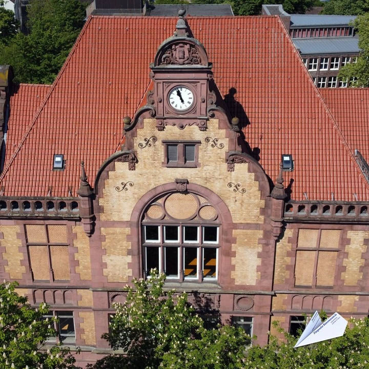 goethe schule bochum luftaufnahme drohne 