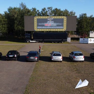 autokino bochum rombacher huette luftaufnahme drohne 