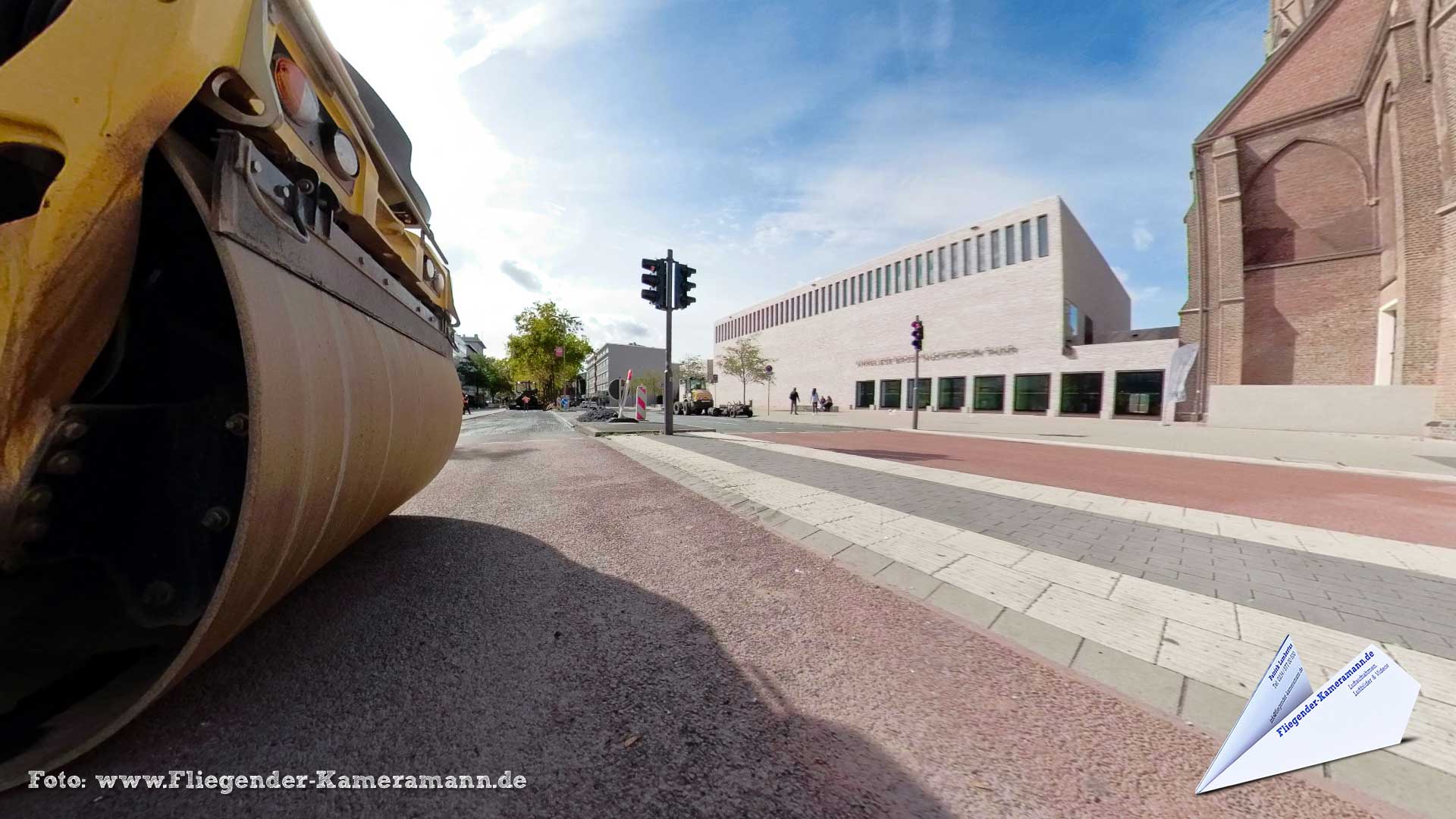 Baustelle Viktoriastraße Bochum