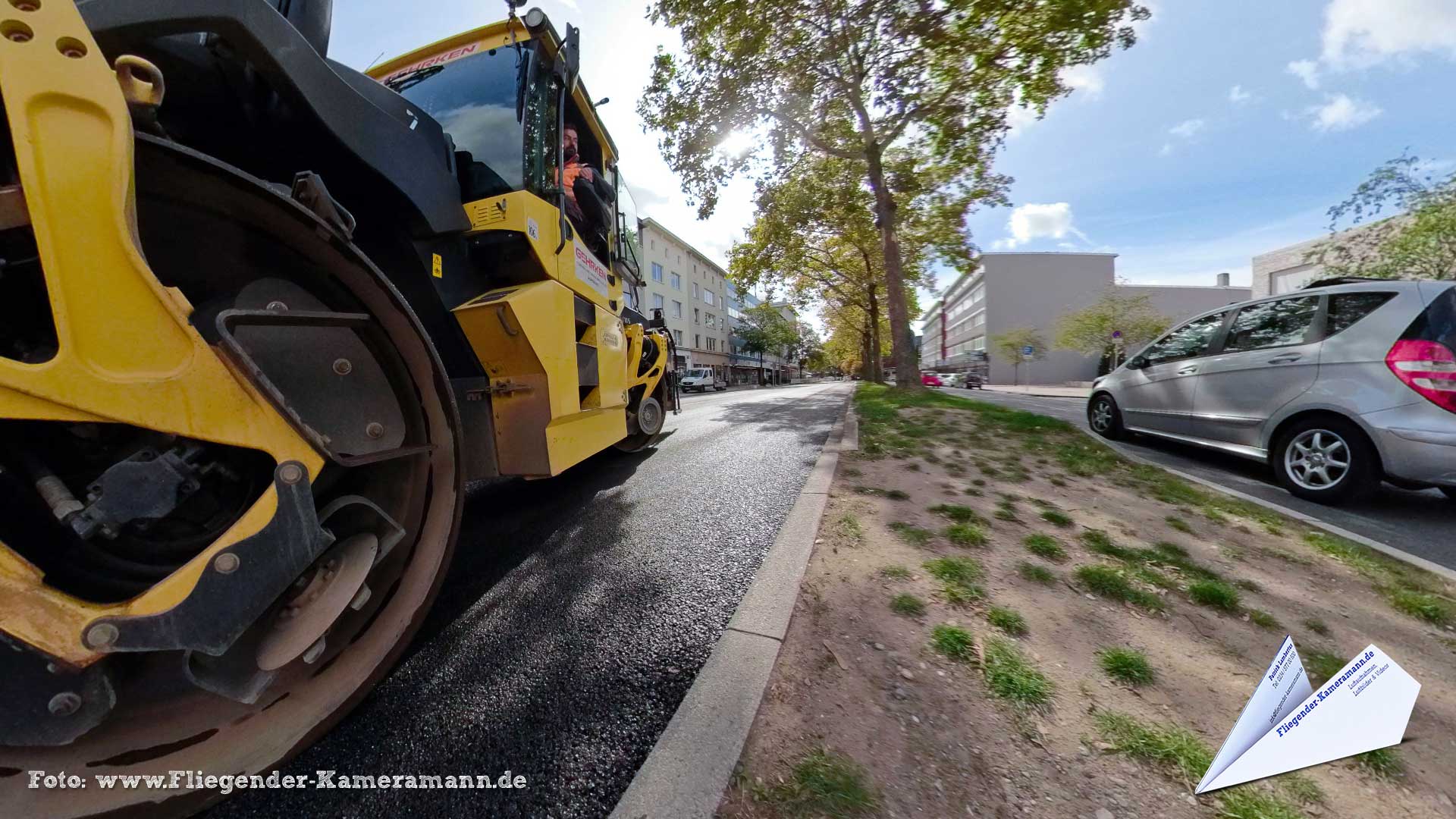 Baustelle Viktoriastraße Bochum