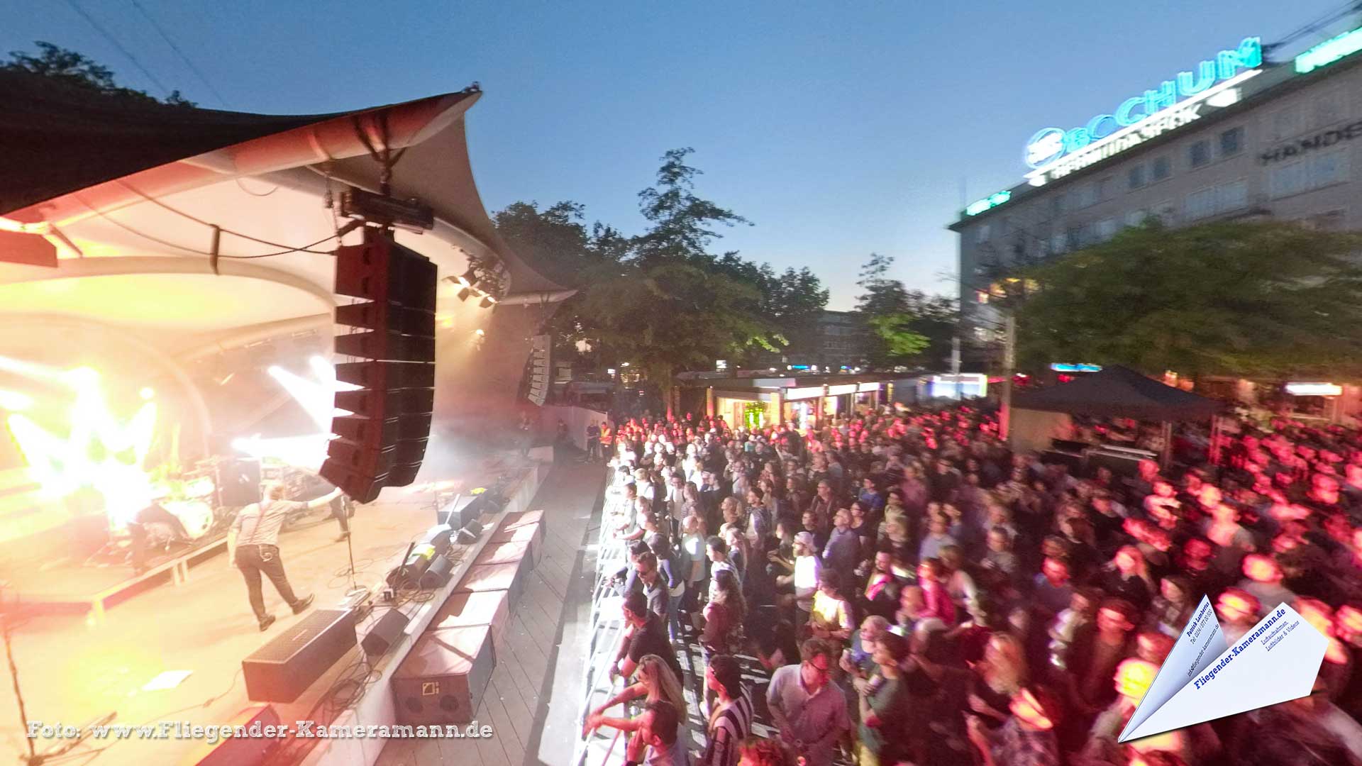 KAP-Bühne bei Bochum Total 2019 - 360°-Panorama